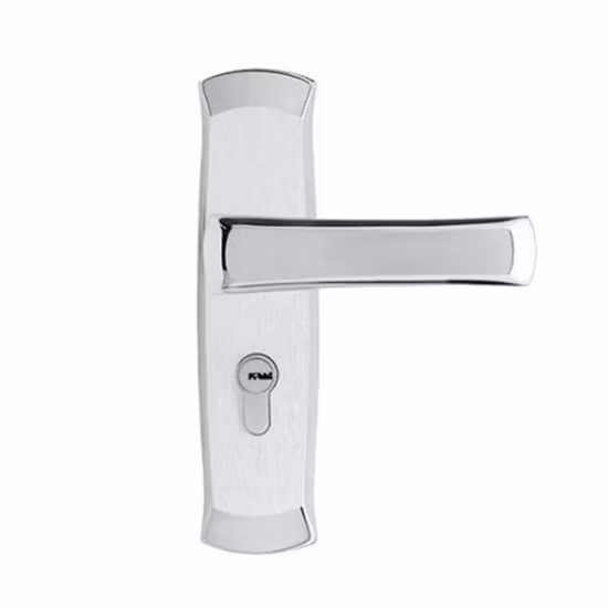 Cerraduras de puerta del cuerpo de la mortaja de la manija de la puerta de los muebles de la placa del satén del acero inoxidable de la fábrica para la puerta de madera