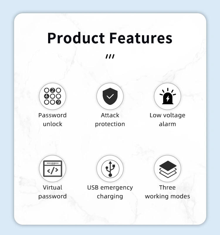 KERONG Smart wireless keyless Electronic Password Cabinet lock Touch Digital Combination Cam Lock for File cabinet/parcel locker