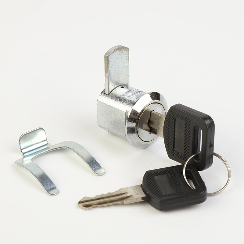 H1071 Zinc Alloy Hardware Fitting Cylinder D19 Machine Lock for Safe Cabinet Door Tubular Lock