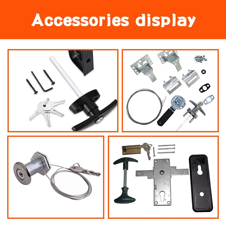 China Factory Heavy Duty Garage Door T Handle Lock Zinc Alloy T Handle Gate Garage Door Replacement Lock