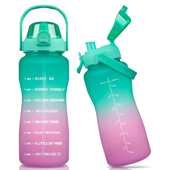 Botella de agua Extra grande de 1 galón, jarra de agua para gimnasio, tapa deportiva, botella de agua con tapa abatible, Botellas PARA Ciclismo